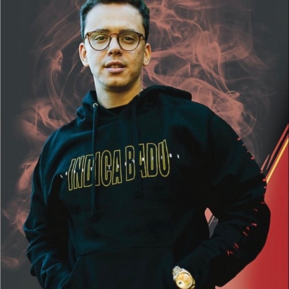 Bobby Tarantino by Logic Much Higher Black Hoodie (see pics for measurements) - Picture 4 of 13